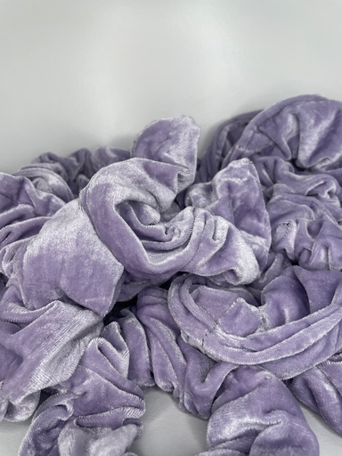 Scrunchie violet clair