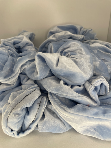 Scrunchie Bleu clair